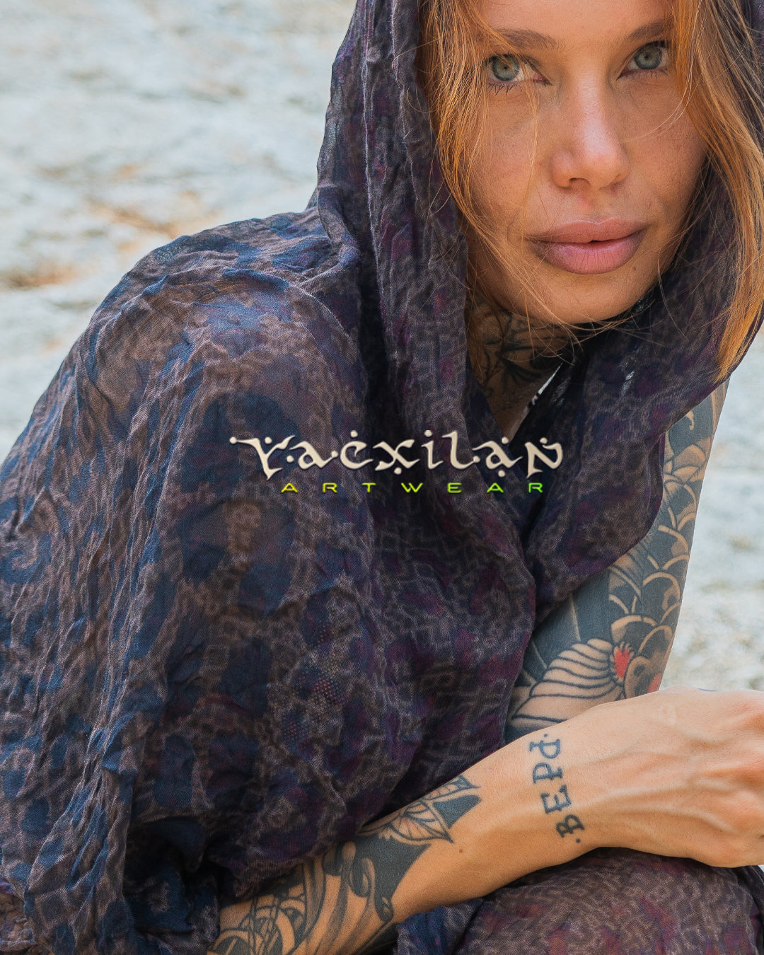 Scarf / Pareo Bamboo - LEOPARDUS LAGARTIKA